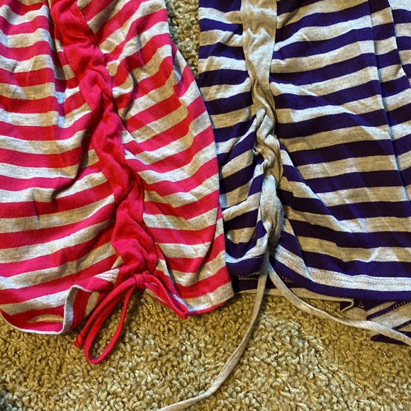 Three quarter length sleeves striped maternity tops - Picture 4 of 4